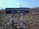 noel bodina - Col du Grand Colombier par Artemare